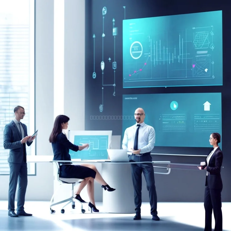 AIソフトウェア開発プロセスとビジネス統合のイメージ図