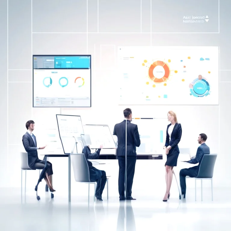 AI技術を象徴するイメージ